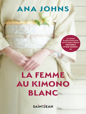 cover image of La femme au kimono blanc